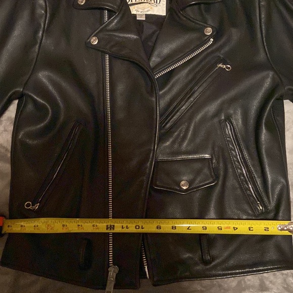 Open Road REAL LEATHER JACKET SMALL - Picture 9 of 12